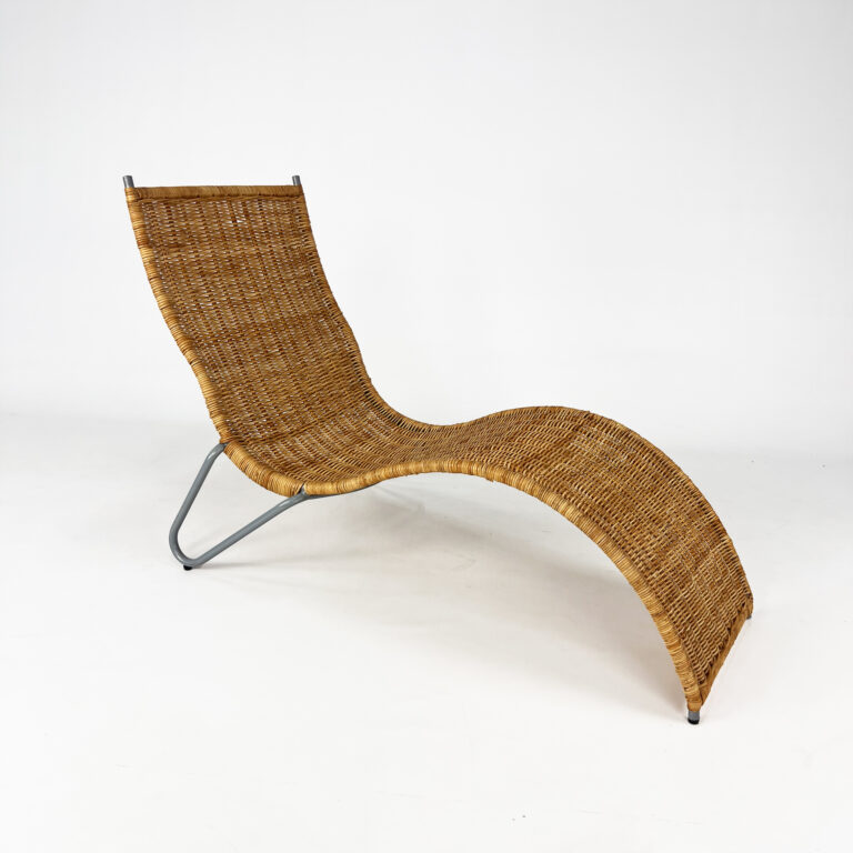 Rattan Lounger "Karlslund" by Karl Malmvall for Ikea, 2005