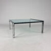 Glass M1 Coffee Table by Hank Kwint for Metaform, 1980s