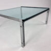 Glass M1 Coffee Table by Hank Kwint for Metaform, 1980s