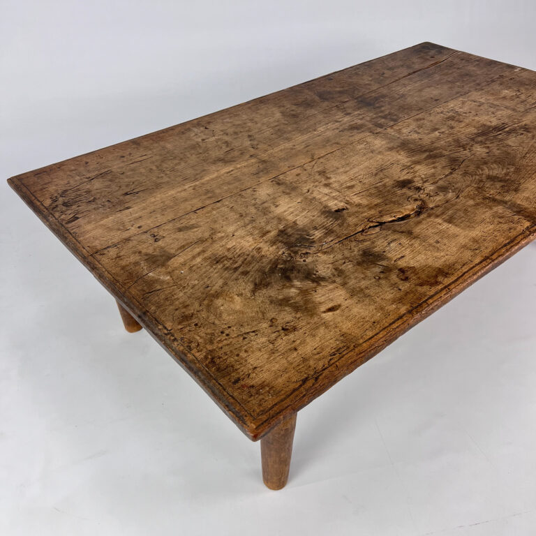 Dutch Antique Oak Coffee Table, 1800th