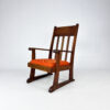 Dutch Modernist Oak Armchair, 1920s