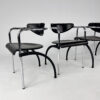 Set of 4 Postmoderne Dining Chairs by Arnold Merckx for Arco, 1980s