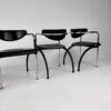 Set of 4 Postmoderne Dining Chairs by Arnold Merckx for Arco, 1980s